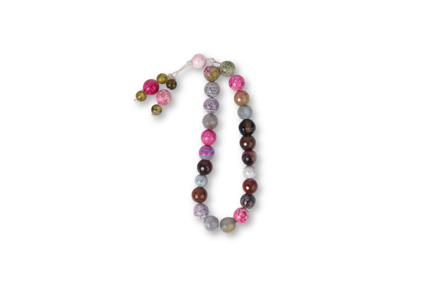 Aurora Agate Pocket Tasbih — 23 Beads | Gift-Ready